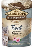 Carnilove Cat Pouch Rich in Trout Enriched with Echinacea 85 g - Kapsička pre mačky