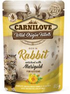 Carnilove Cat Pouch Rich in Rabbit Enriched with Marigold 85 g - Kapsička pre mačky