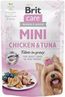 Brit Care Mini Chicken & Tuna Fillets in Gravy 85 g - Kapsička pre psov