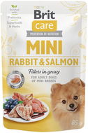 Brit Care Mini Rabbit & Salmon Fillets in Gravy 85 g - Kapsička pre psov