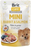 Kapsička pre psov Brit Care Mini Rabbit & Salmon Fillets in Gravy 85 g - Kapsička pro psy