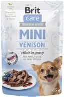 Brit Care Mini Venison Fillets in Gravy 85g - Dog Food Pouch