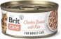 Canned Food for Cats Brit Care Cat Chicken Breast with Rice 70g - Konzerva pro kočky