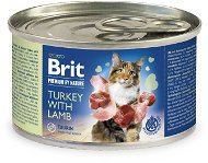 Brit Premium by Nature Turkey with Lamb 200 g - Konzerva pre mačky