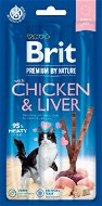 Brit Premium by Nature Cat Sticks with Chicken & Liver 3 ks - Maškrty pre mačky