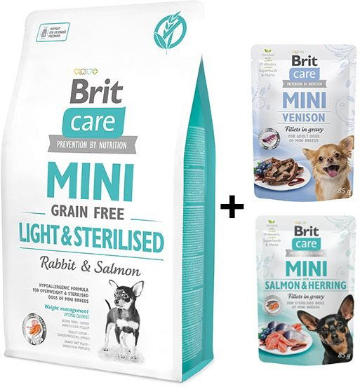 Brit care mini grain free light & clearance sterilised