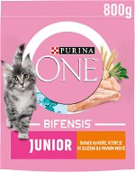 Purina ONE Bifensis Junior s kuřecím a celozrnnými obilovinami 800 g - Granule pro koťata