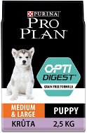 Pro Plan medium & large puppy optidigest grain free morka 2,5 kg - Granule pre šteniatka