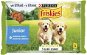 Friskies Junior with Chicken and Carrots in Gravy 4 x 100g - Dog Food Pouch