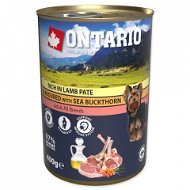ONTARIO konzerva jahňacie paté s bylinkami 400 g - Konzerva pre psov