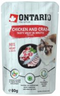 Ontario Chicken and Crab in Broth 80g - Cat Soup