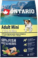 Ontario Adult Mini Fish & Rice 2,25kg - Dog Kibble