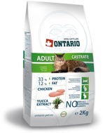 ONTARIO Adult Castrate 2kg - Cat Kibble