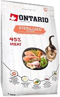 Ontario Cat Sterilised Salmon 2 kg - Granule pre mačky