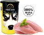 FINE DOG Konzerva HYDINOVÁ, 100 % mäsa, 1200 g - Konzerva pre psov