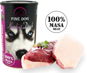 FINE DOG konzerva KAČACIA, 100 % mäsa, 1200 g - Konzerva pre psov