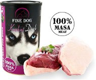 FINE DOG konzerva KAČACIA, 100 % mäsa, 1200 g - Konzerva pre psov