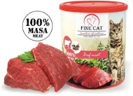 FINE CAT FoN canned food for cats BEEF 100% MEAT 800g - Canned Food for Cats