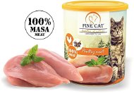FINE CAT FoN konzerva pre mačky HYDINOVÁ, 100 % mäsa, 800 g - Konzerva pre mačky