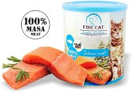 FINE CAT FoN konzerva pro kočky LOSOS 100% MASA 800g - Konzerva pro kočky