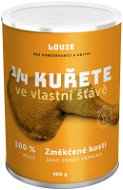 Louie 1/4 kurčaťa 100 % mäso 400 g - Konzerva pre psov