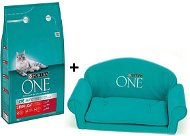 Purina ONE Sterilcat with Beef 3kg + Purina ONE Sofa for Cats - Cat Kibble