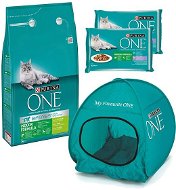 Purina ONE Indoor with Turkey 3kg + 2 × Purina ONE Indoor Pouches 4 × 85g - Cat Kibble