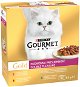 Gourmet gold Multipack Double Pleasure 8 × 85 g - Konzerva pre mačky