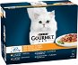 Kapsička pre mačky Gourmet Perle multipack minifiletky v šťave – mix. výber 12 × 85 g - Kapsička pro kočky