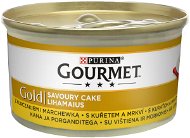 Gourmet Gold Savoury Cake with Chicken and Carrots 85g - Canned Food for Cats