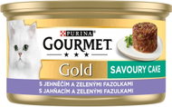 Gourmet Gold Savoury Cake with  Lamb and Green Beans 85g - Canned Food for Cats