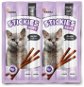 Maškrty pre mačky Akinu Stickies, pre mačky, 6 × 5 g, morčacie tyčinky - Pamlsky pro kočky