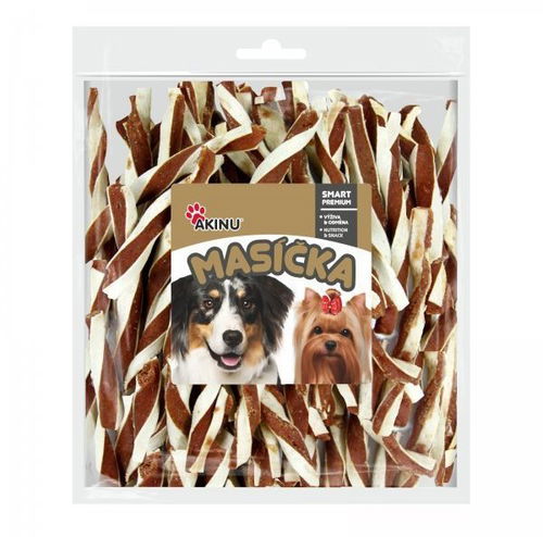 Akinu Jehněčí twister pro psy 300 g - Sušené maso pro psy - Hlavní obrázek