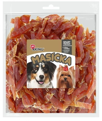 Akinu Kuřecí proužky pro psy 300 g - Sušené maso pro psy - Hlavní obrázek
