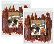 Akinu Kačacie prsíčka pre psov 2× 300 g - Sušené mäso pre psov