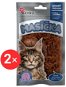 Akinu Králičí nudličky pro kočky 2 × 50 g - Sušené maso pro kočky