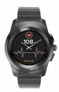 MyKronoz ZeTime Premium Titanium/Black - 44 mm - Smart hodinky