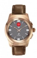 MyKronoz ZeTime Premium Pink Gold/Brown - 44 mm - Smart hodinky