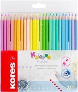 KORES KOLORES Pastell Buntstifte - 24 Farben - Buntstifte