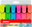Set mit 6 Farben (gelb, grün, rosa, orange, blau, rot)
