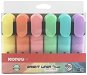 KORES BRIGHT LINER PLUS Set of 6 Pastel Colours - Highlighter