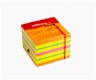 Öntapadós jegyzettömb KORES CUBO Summer 50 x 50 mm, 400 lap, többféle neon szín - Samolepicí bloček