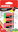 Radiergummi - 40 mm x 21 mm x 10 mm - Farbmix neon - 3er-Pack