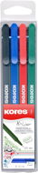 KORES K-Liner 0,4mm - Set of 4 Colours - Fineliner Pens