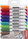 Whiteboards, bevelled tip 3 - 5 mm - set of 10 colours