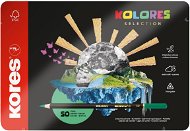 KORES KOLORES Selection 50 farieb - Pastelky