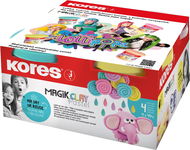 KORES Magik Clay Pastel LOLLIPOPZ, 4x 40 g - Modelovací hmota