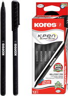 KORES K0 Pen M - 1 mm, black - pack of 12 - Ballpoint Pen