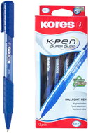 KORES K6 Pen, F - 0,7 mm, blue - pack of 12 - Ballpoint Pen