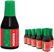 KORES 28 ml green - pack of 10 - Stamp Ink